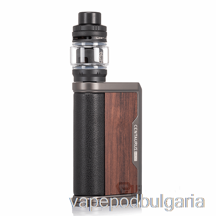 Vape 10000 Дръпки Lost Vape Centaurus Q200 Starter Kit [centaurus Tank] Bronmetal Walnut Wood